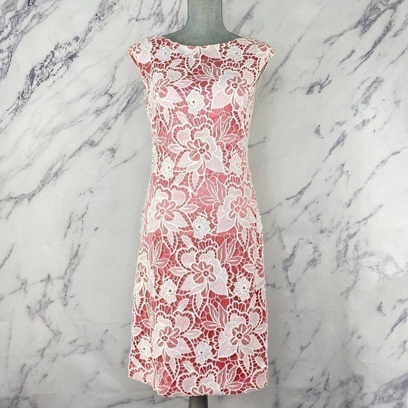 Sue Wong | Embroidered Sheath Dress | Sz 4 - Picture 1 of 11